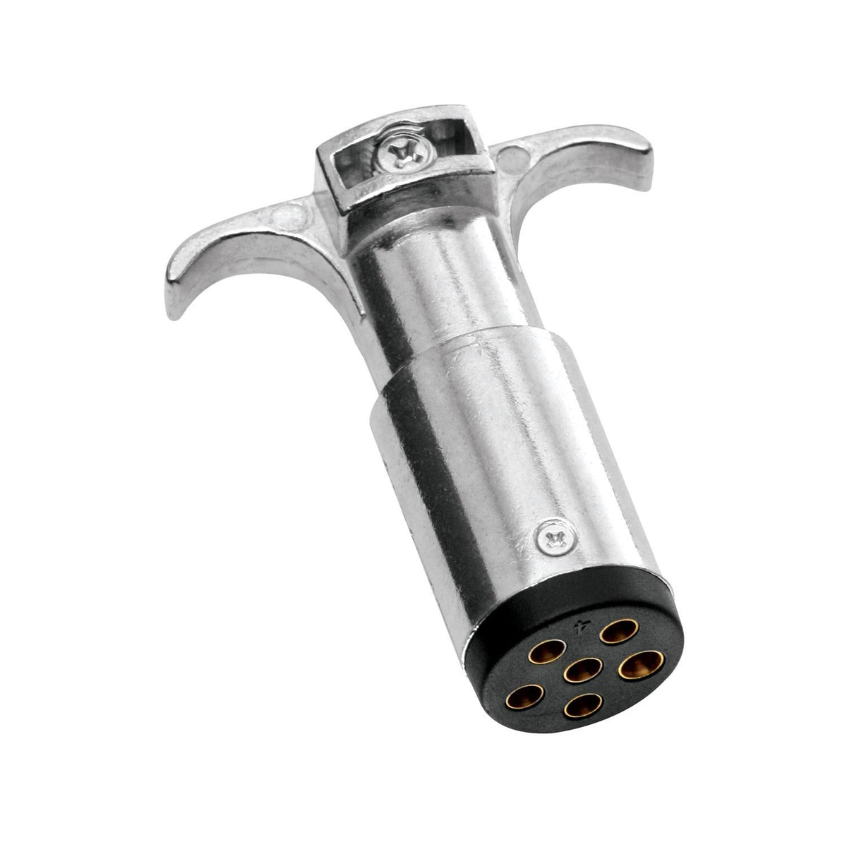 6-Way Round Pin Connector Trailer End Metal 50 Pack K60710