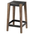 Brown Wood Stool K27886