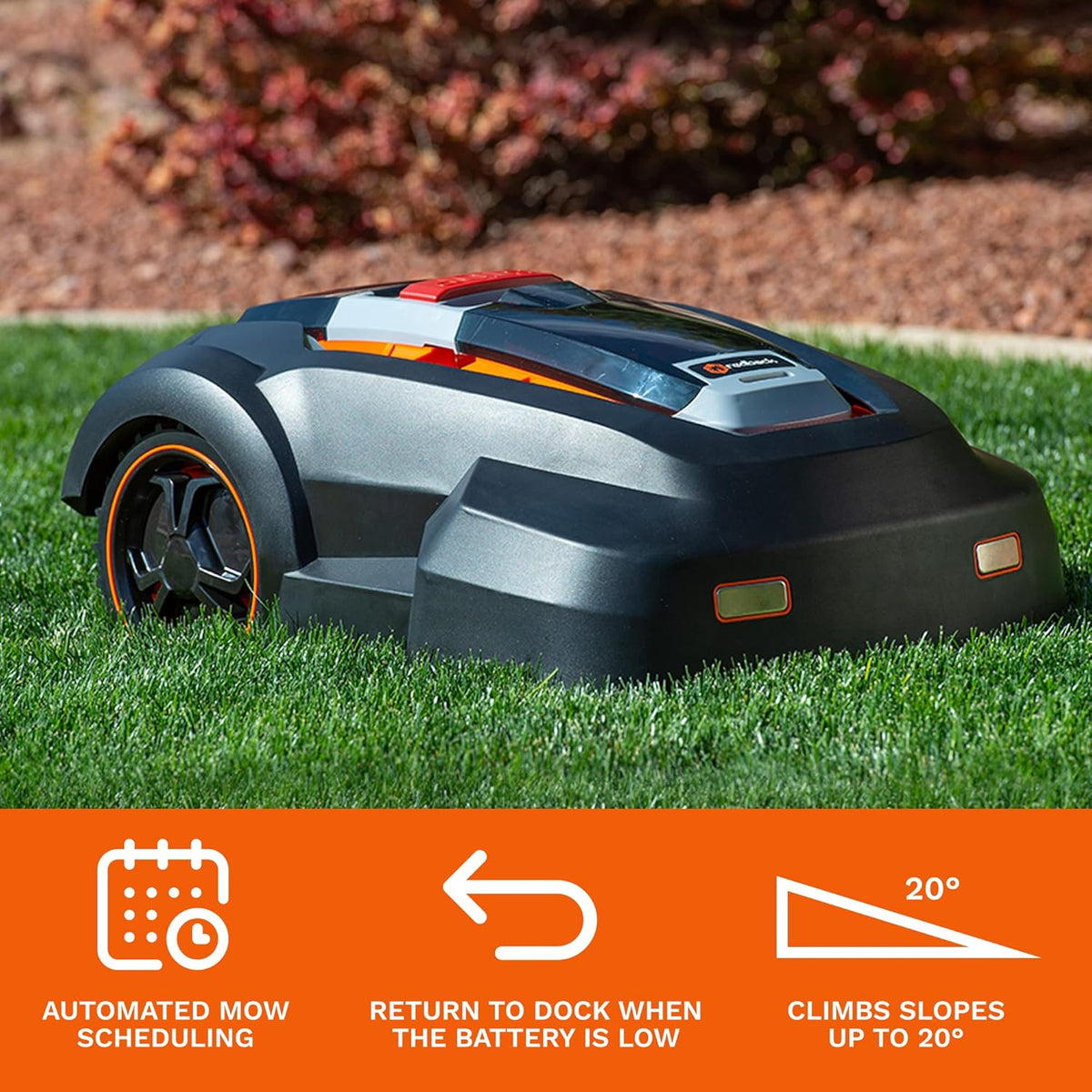 Robot Lawn Mower 9.5inch Cutting Width Brushless Motor X308087