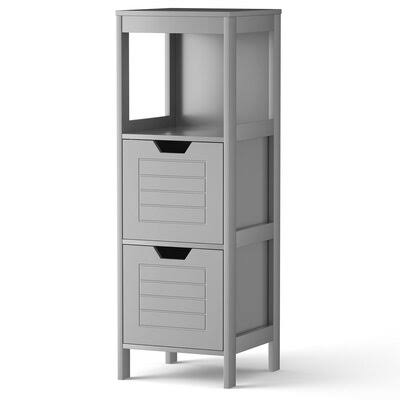 Gray Free-Standing Bathroom Cabinet K551