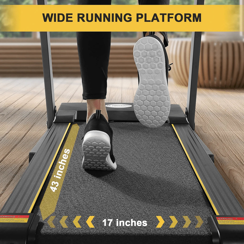 Incline Electric Treadmill 220lbs Max Y649147