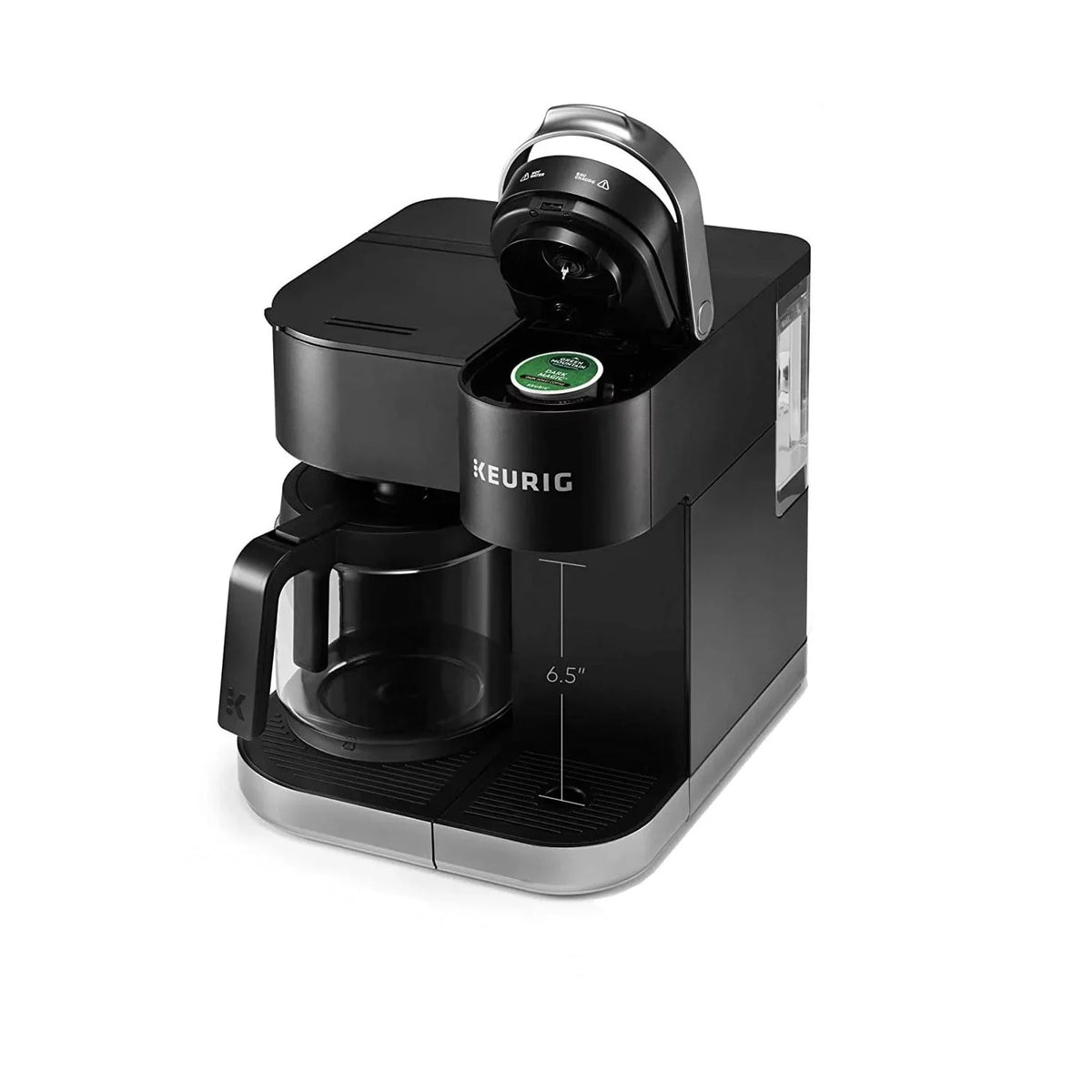 Single Serve and Carafe Coffee Maker O2059