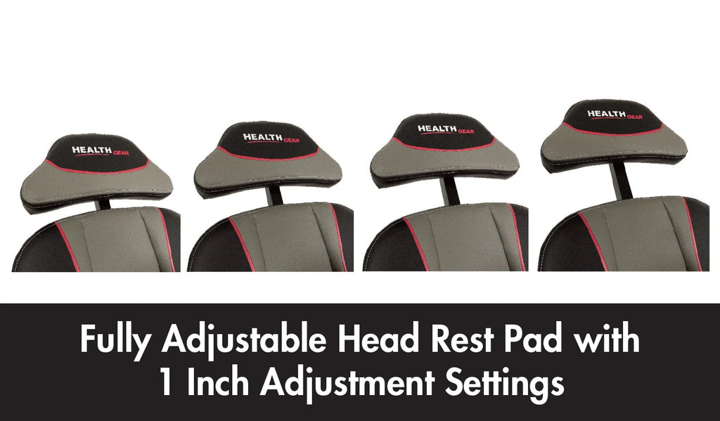 Black Acupressure Beads Heat and Vibration Massage Inversion Table X4296