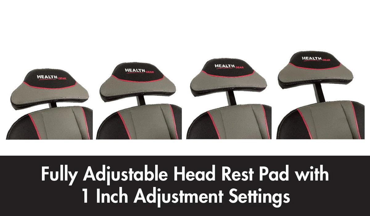 Black Acupressure Beads Heat and Vibration Massage Inversion Table X4296