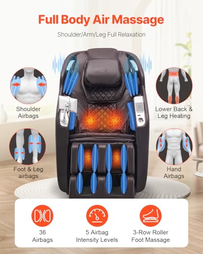 4D Full Body Zero Gravity Massage Chair with Heat Q69713