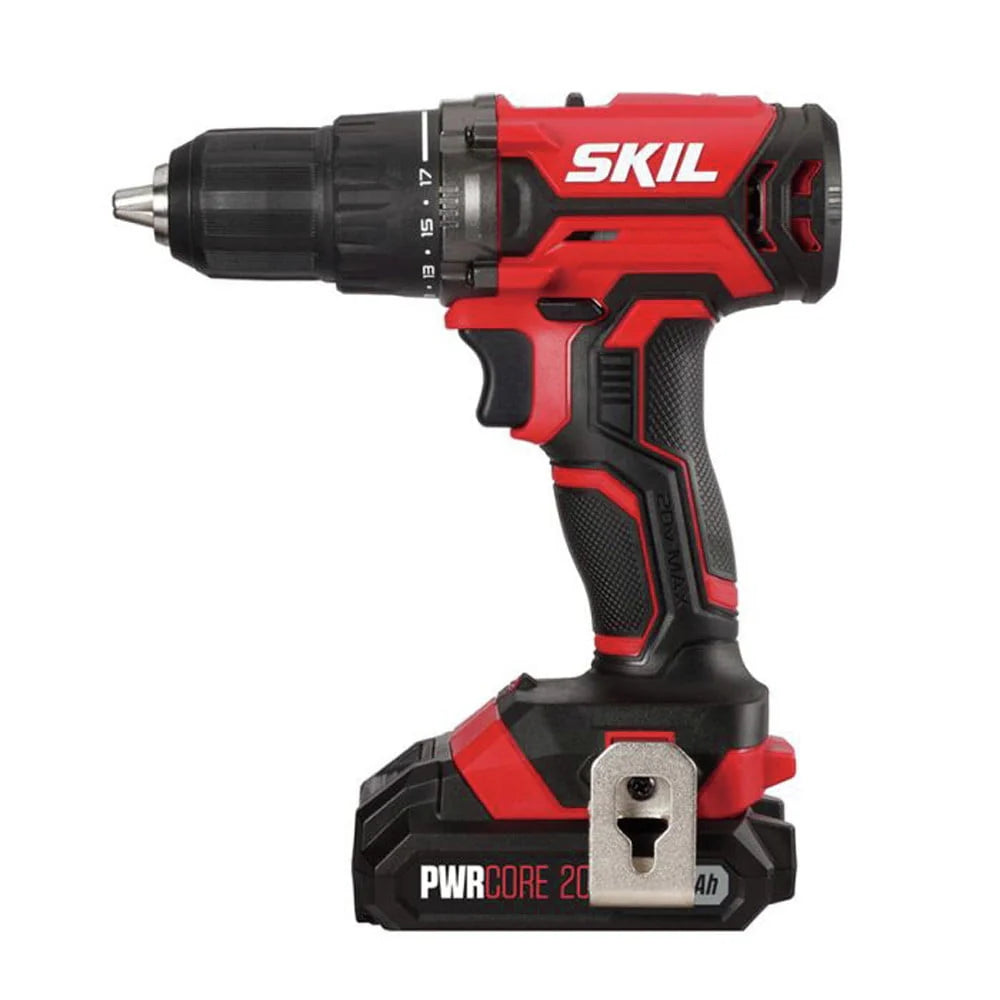 20V 1/2'' Drill Driver Kit with 2.0 Ah Lithium Battery & Charger K555