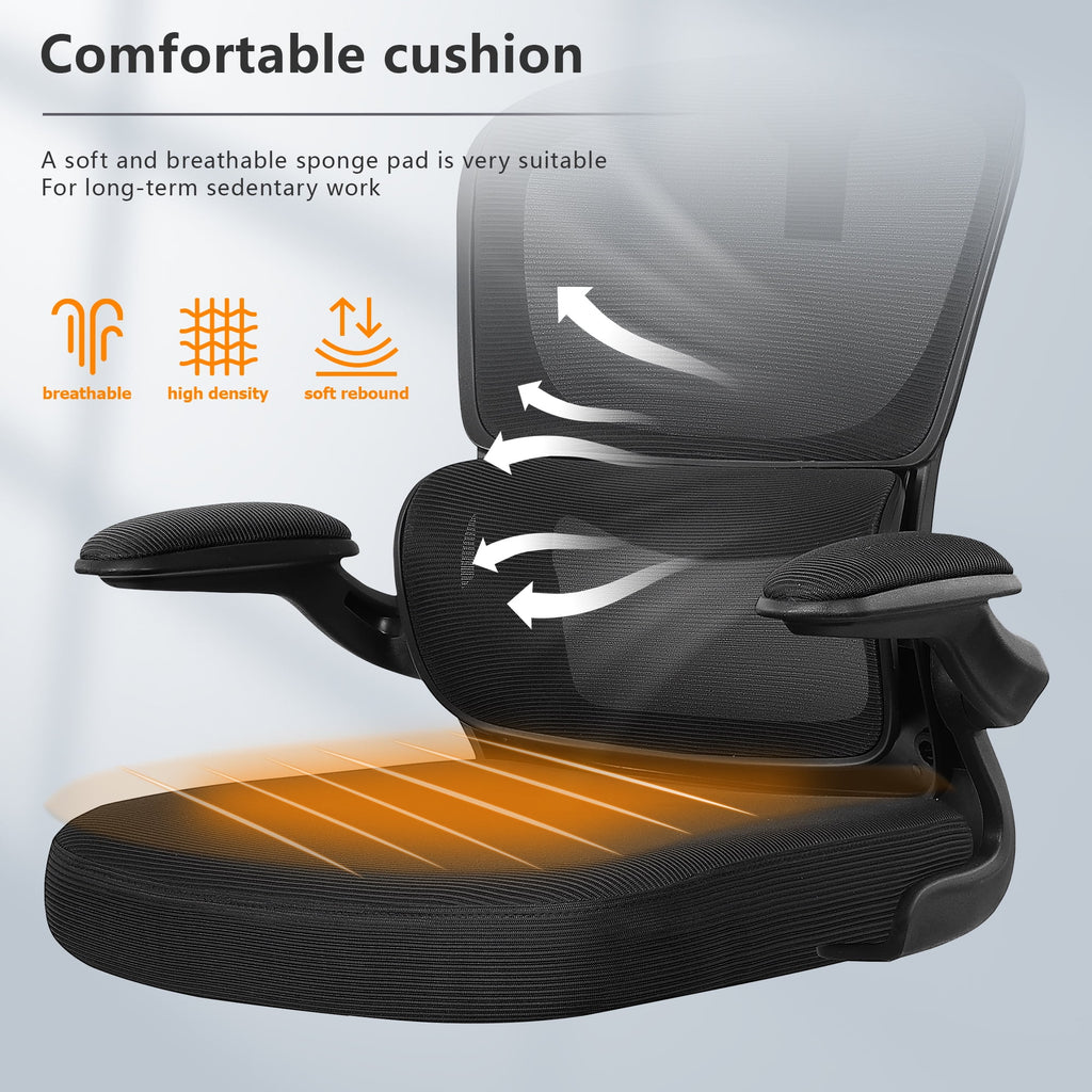 Black High Back Mesh Ergonomic Office Chair G820