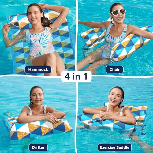 Inflatable Pool Hammock Float 2 Pack I779