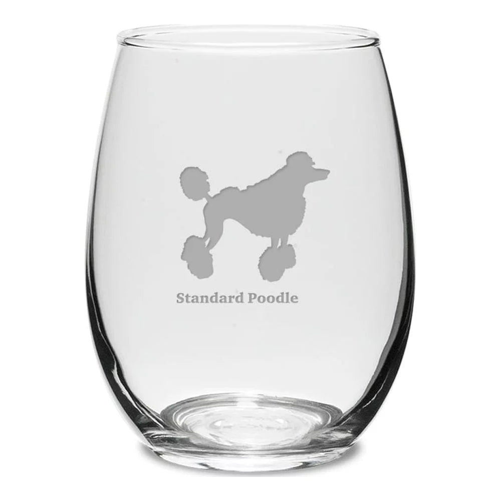 15 oz Stemless White Wine Glass A968