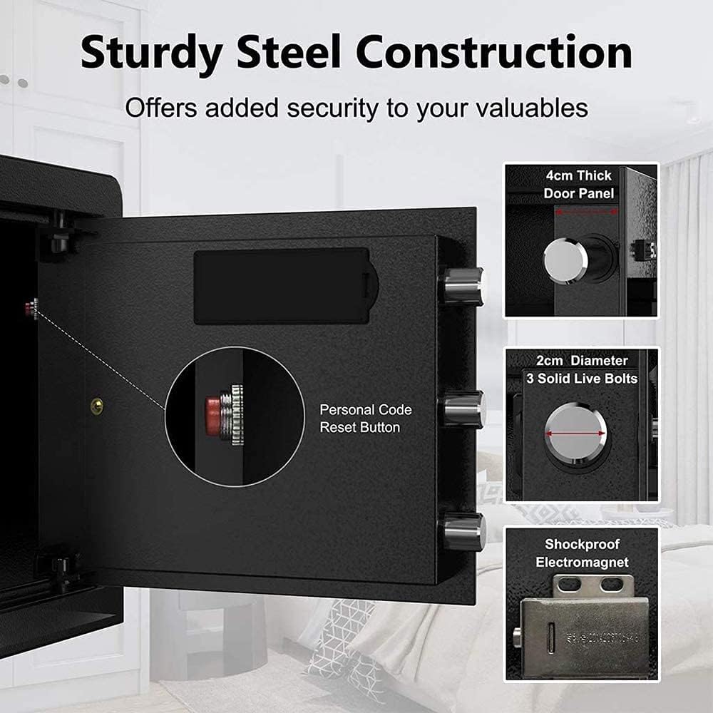 Small Steel Safe Box with LCD Digital Screen K2625