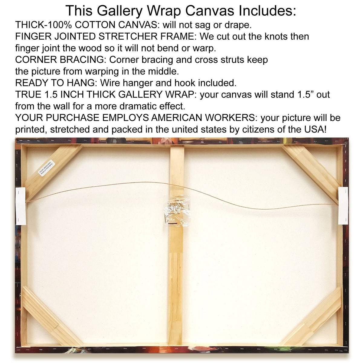 28x22 Giclee on Gallery Wrap Canvas C75205