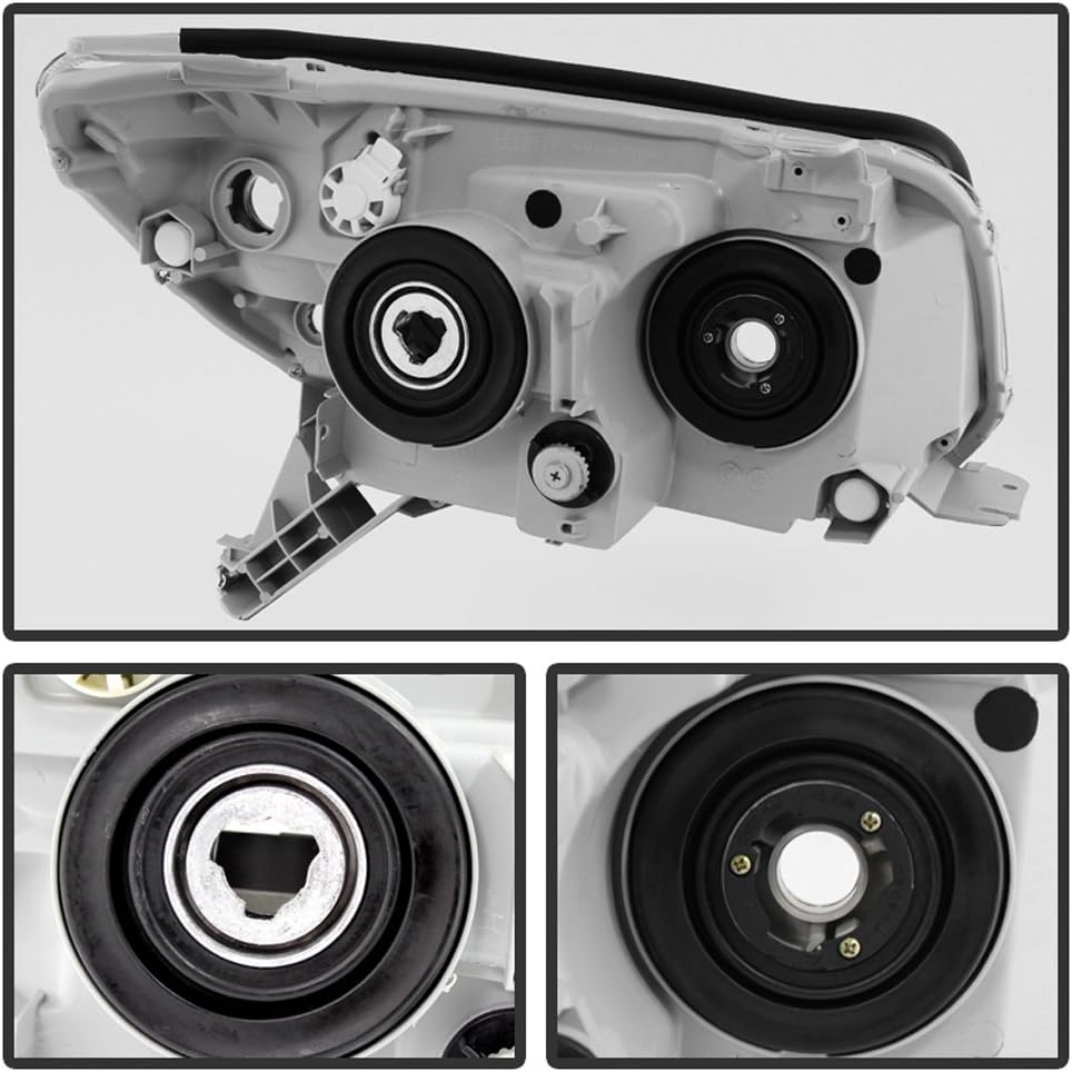 Projector Headlights Lamp Driver + Passenger Side P986202