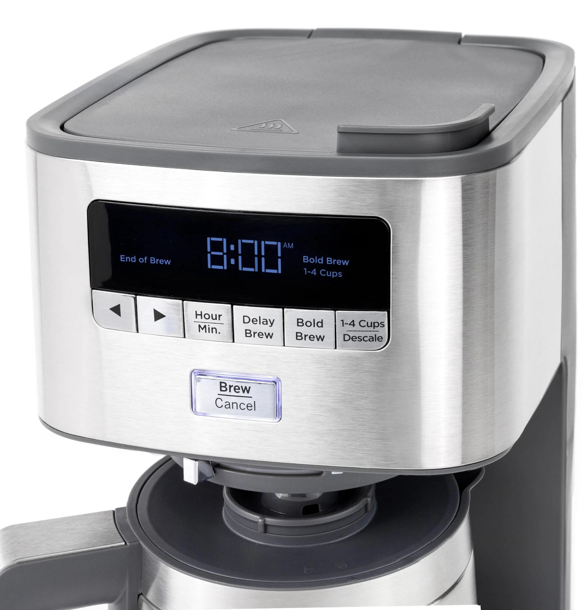 10 Cup Drip Coffee Maker with Single Serve B377