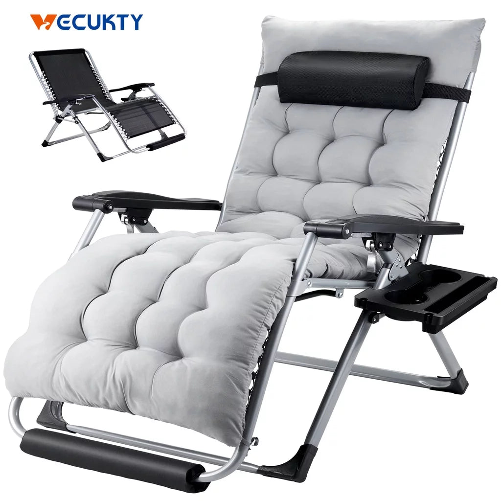 Oversized Zero Gravity Chair Black V754997