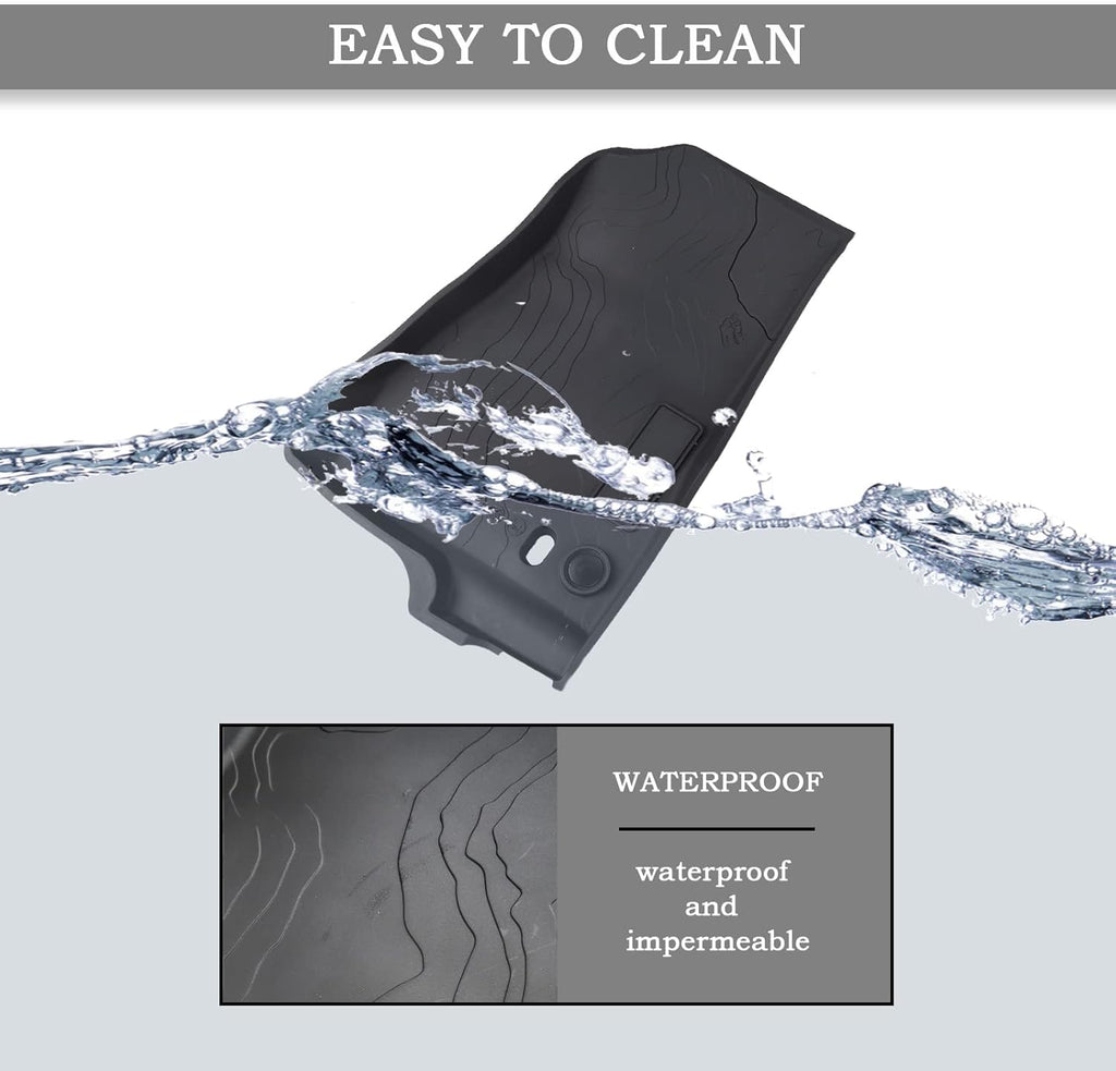 Front and Back TPE Floor Mats Pack of 2 U19483