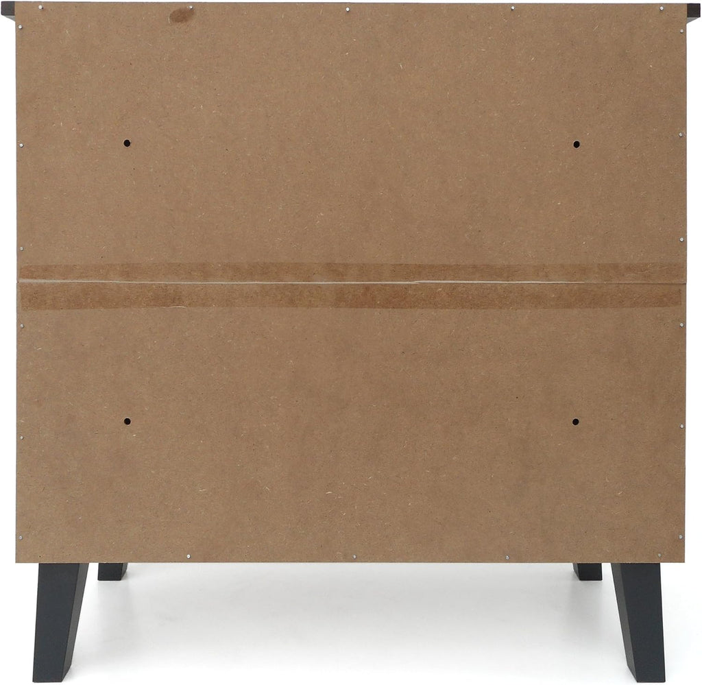 Modern 3-Shelf Faux Wood Cabinet A906727