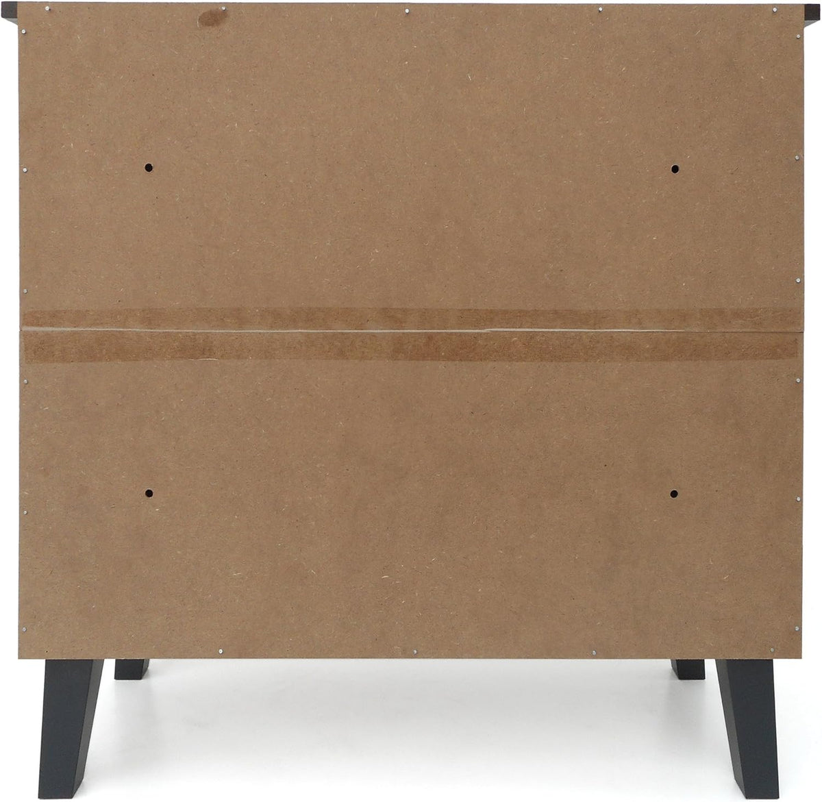 Modern 3-Shelf Faux Wood Cabinet A906727