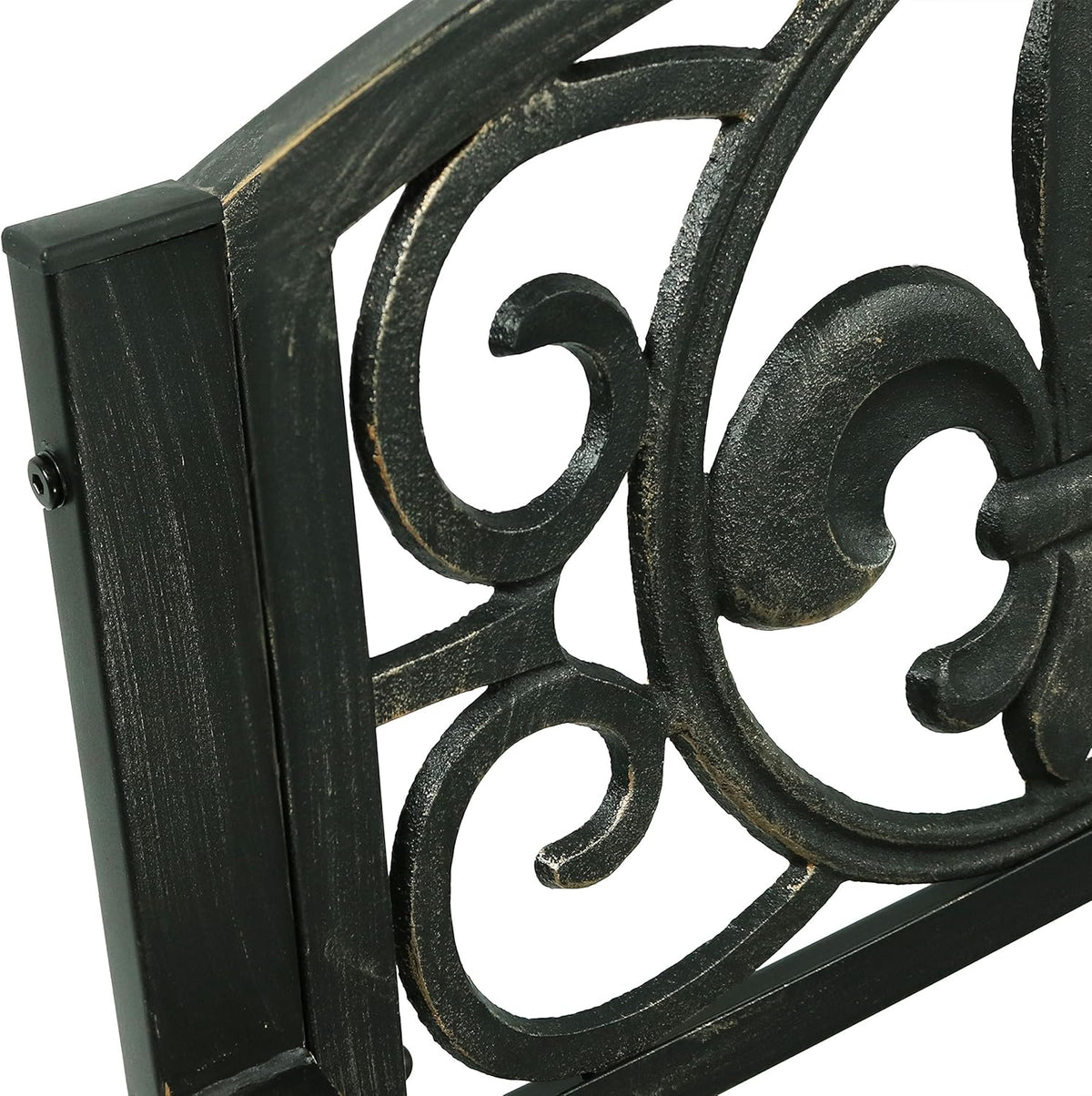 Cast Iron and Steel Outdoor Rocking Chair W601478