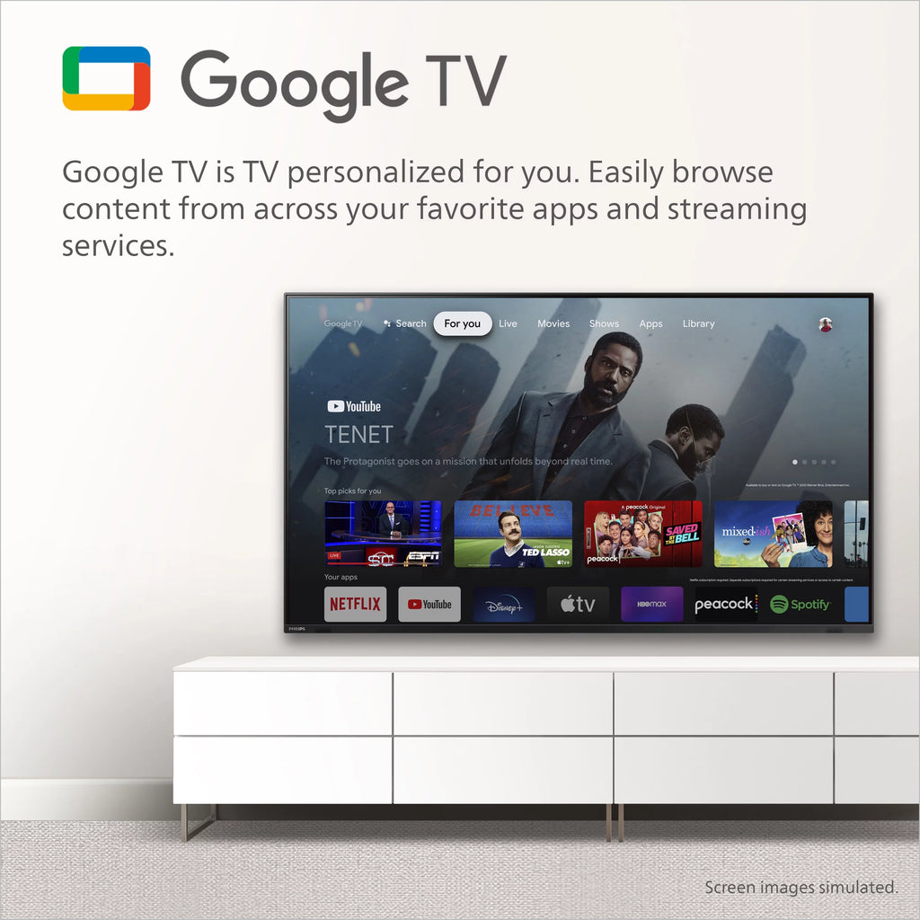 50 Class 4K Ultra HD Google Smart LED TV D2144