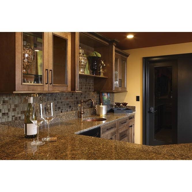 Bright Chrome Touch Lock with Accent Lever Z636073