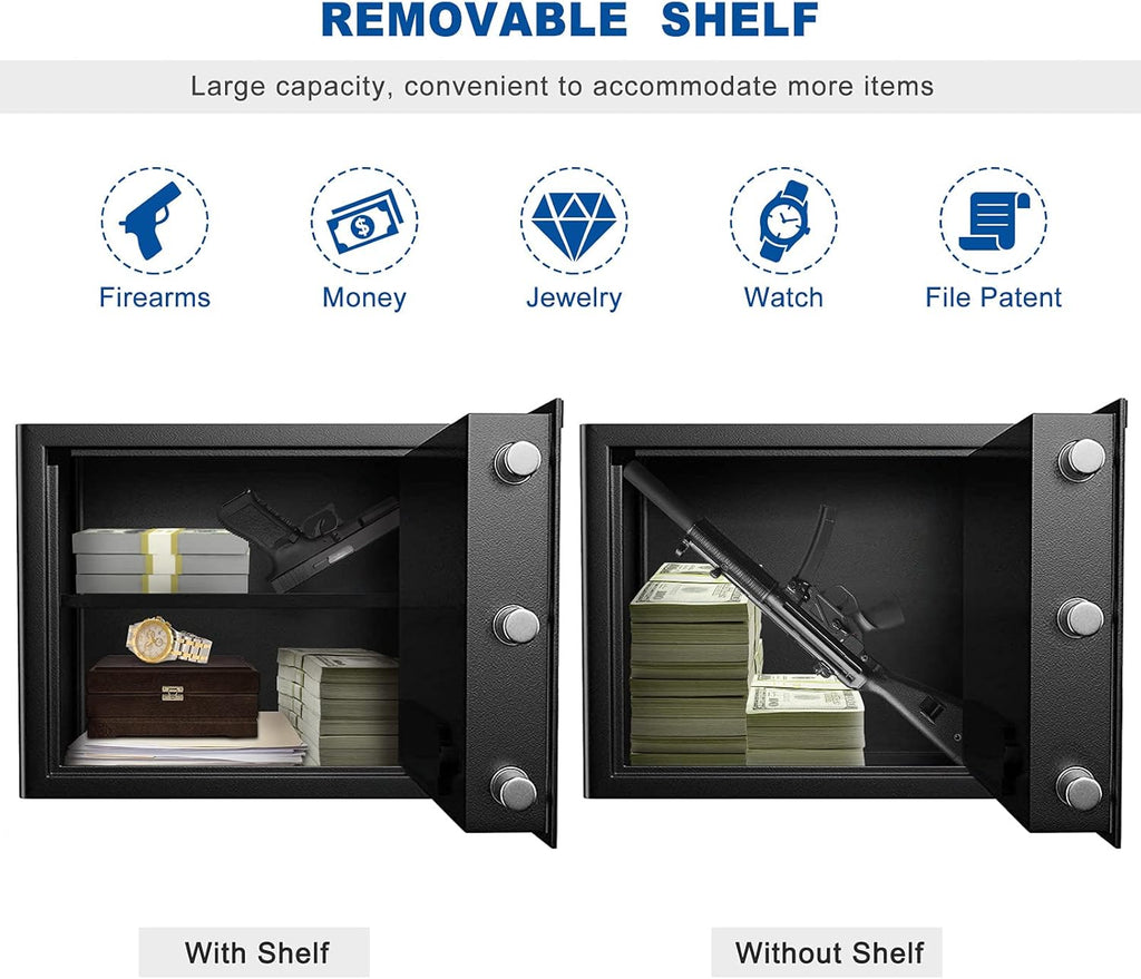 Small Steel Safe Box with LCD Digital Screen K2625