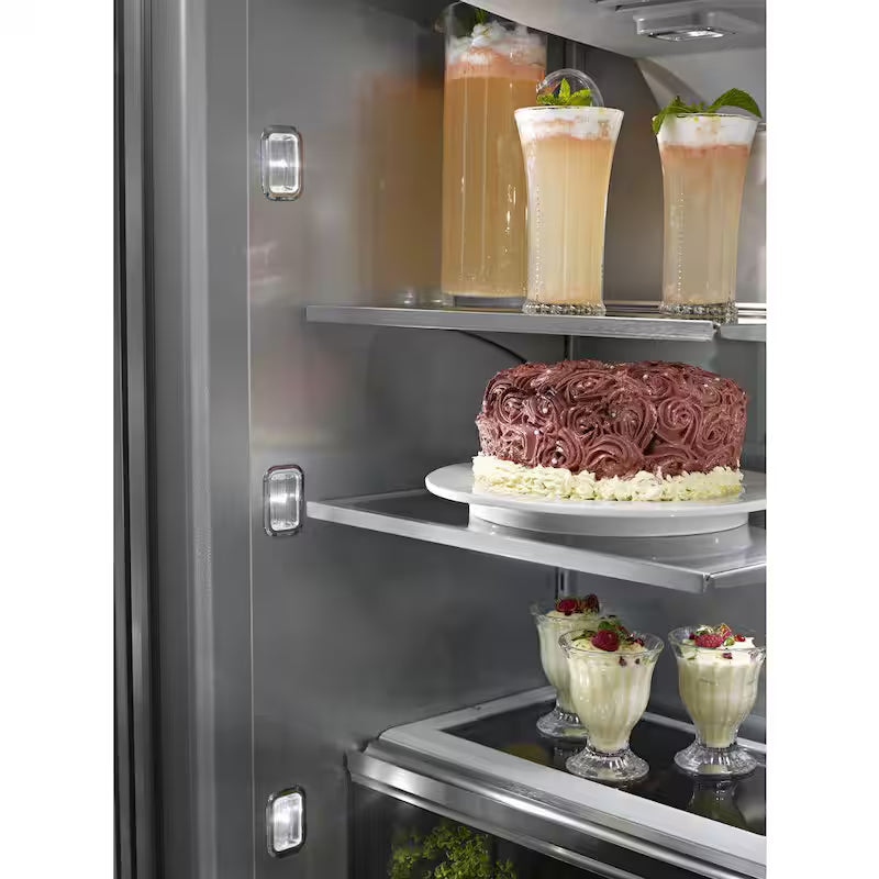 Black Stainless Built-In French Door Refrigerator B6921