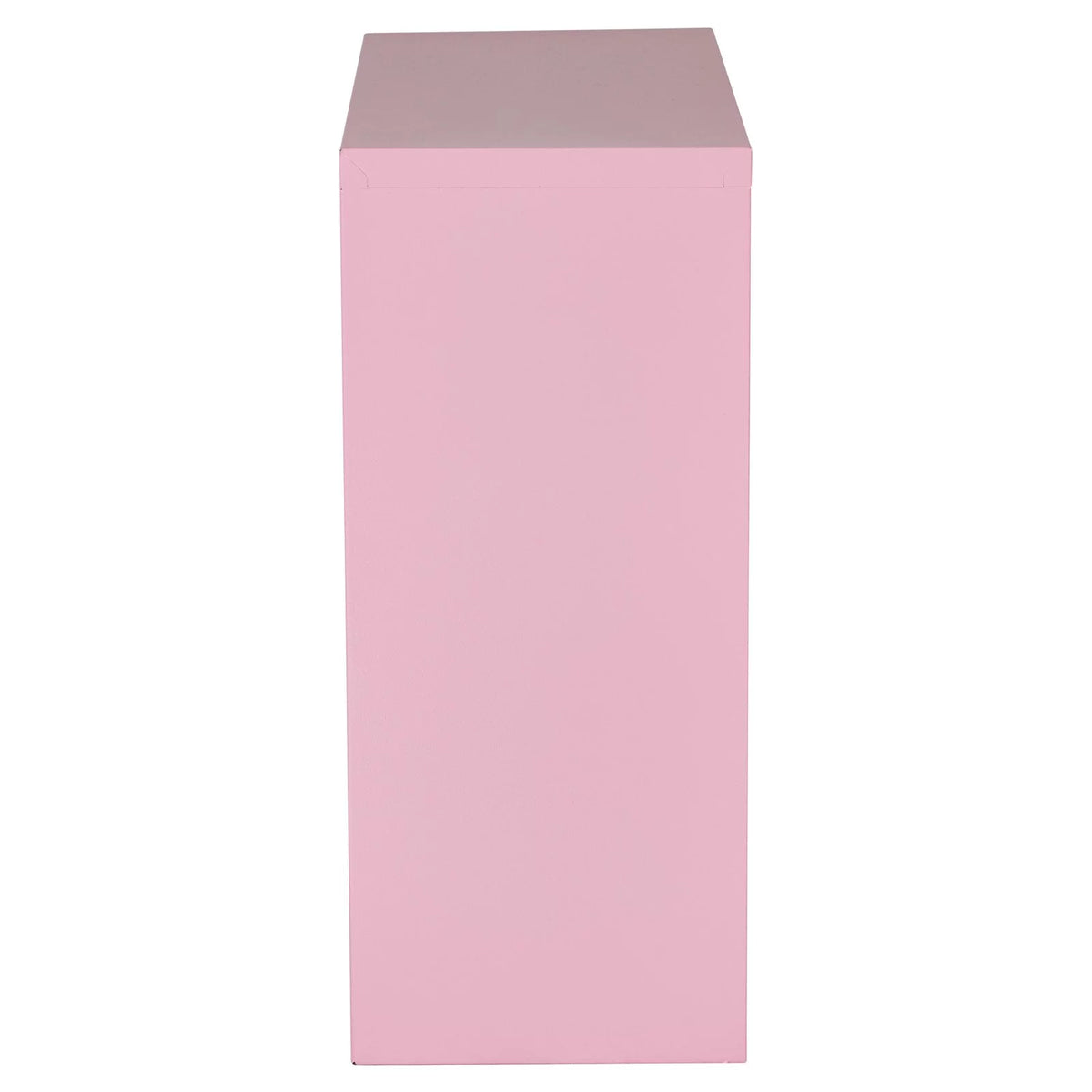 Metal Bookcase in Pink Finish E184898