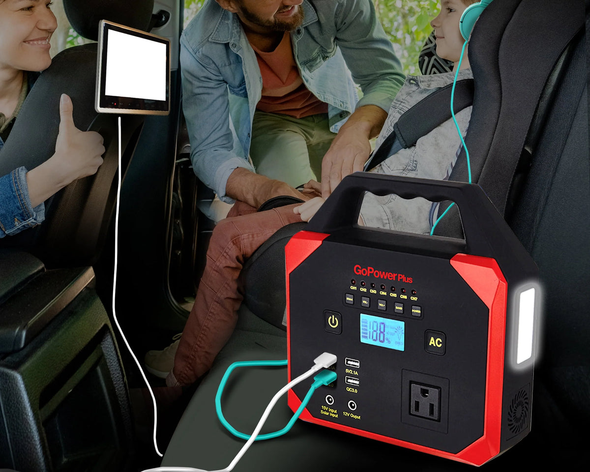 45000 mAh Emergency Power Station with AC Outlet and USB Ports X87051
