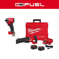18-Volt Lithium-Ion Brushless Cordless Reciprocating Saw Kit with Hex Impact Driver Z392