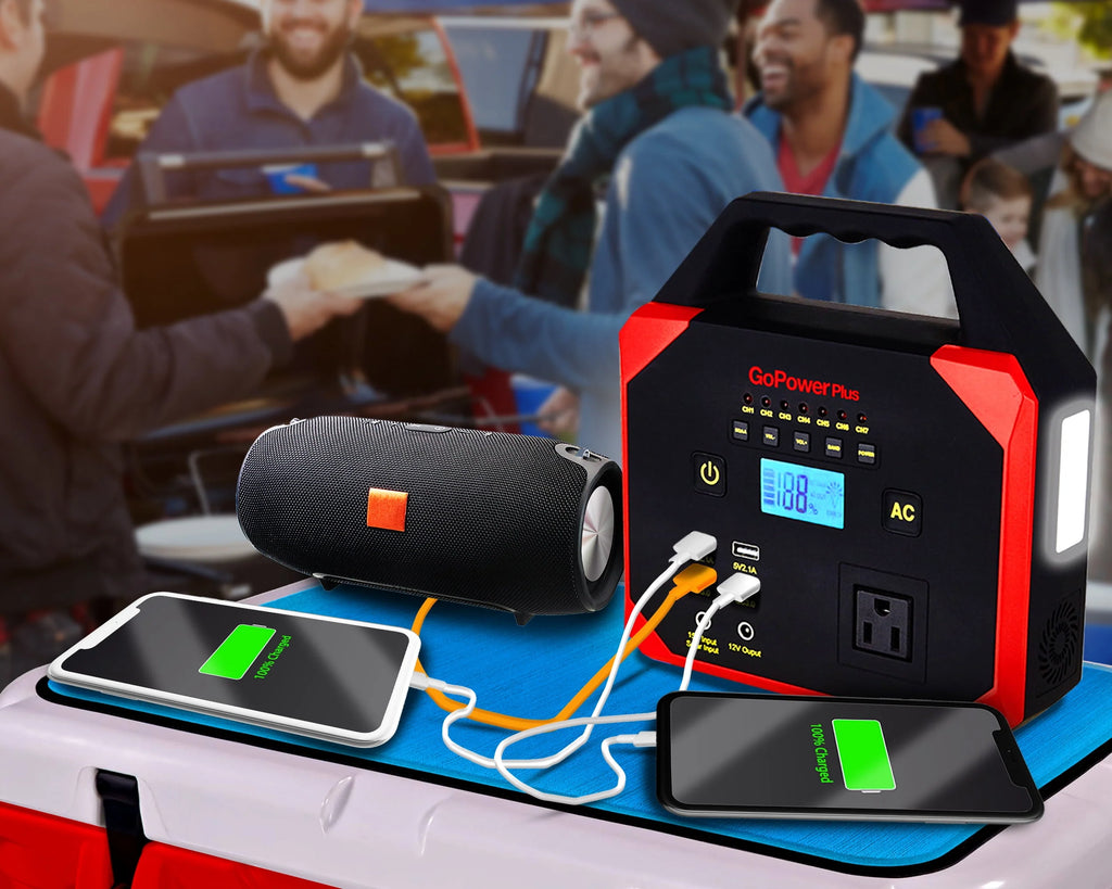 45000 mAh Emergency Power Station with AC Outlet and USB Ports X87051