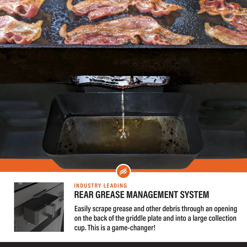 4-Burner 36 Griddle Cooking Station with Hard Cover C2055