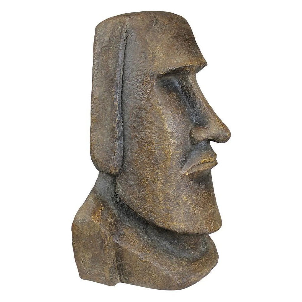 Extra Large 32 Inch Polyresin Grey Stone Garden Statue Z59823