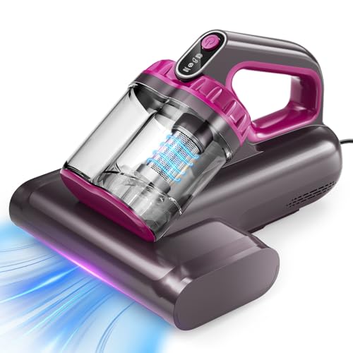 Black 17Kpa 650W Corded Mattress Vacuum Cleaner H12536