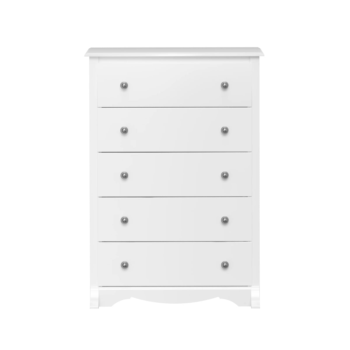 White 5-Drawer Chest of Drawers J45292