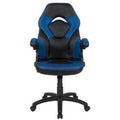 Blue Black Ergonomic Racing Game Chair K573