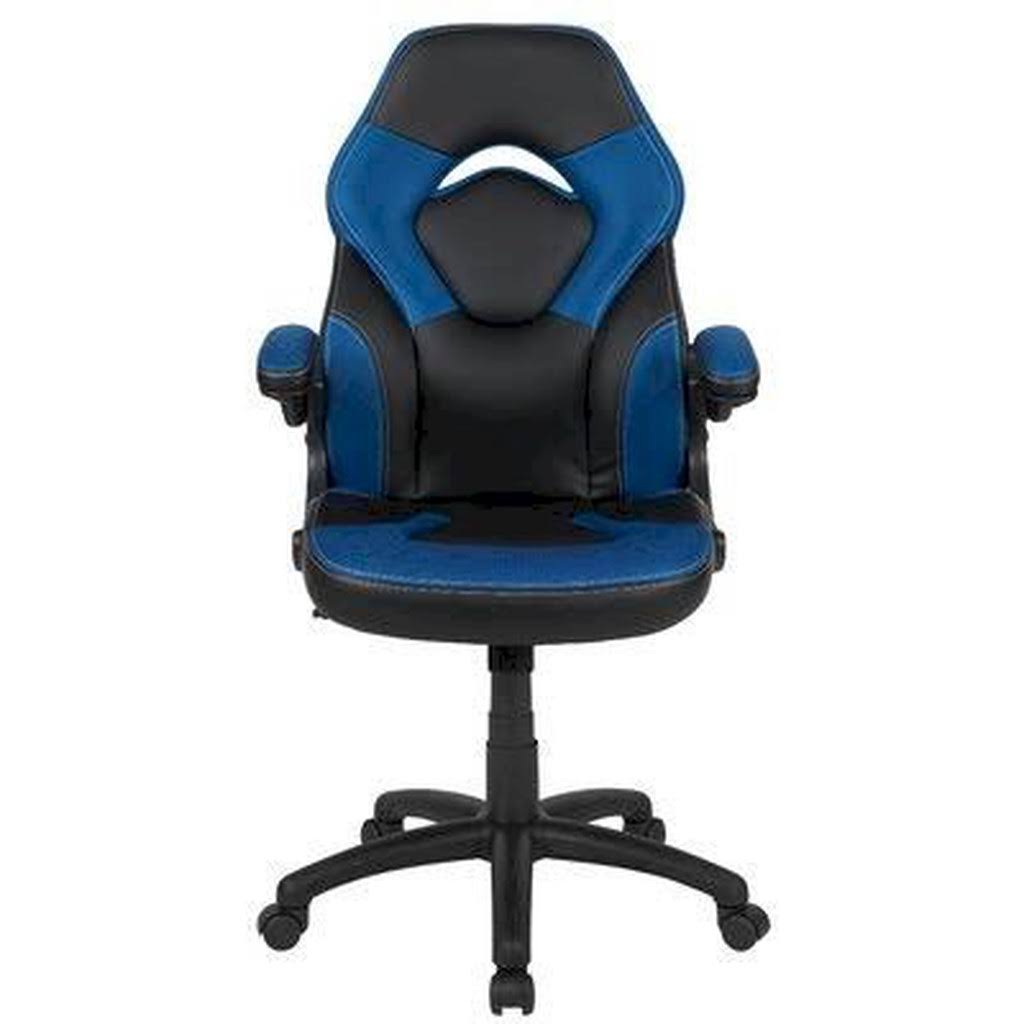 Blue Black Ergonomic Racing Game Chair K573