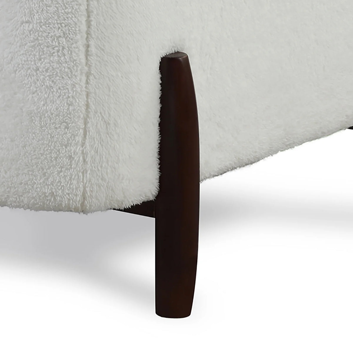 Sherpa Chair with Wood Legs K33122