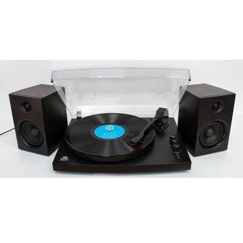 Matte Black Turntable with Speakers N657145