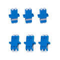 Fiber Optic Cable Adapter LC to LC Duplex 6 Pack G8484