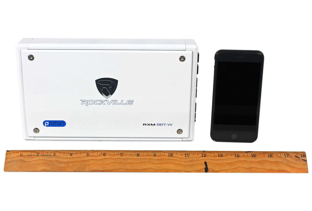 8 Channel 1500 Watt Marine Amplifier with Bluetooth W15875