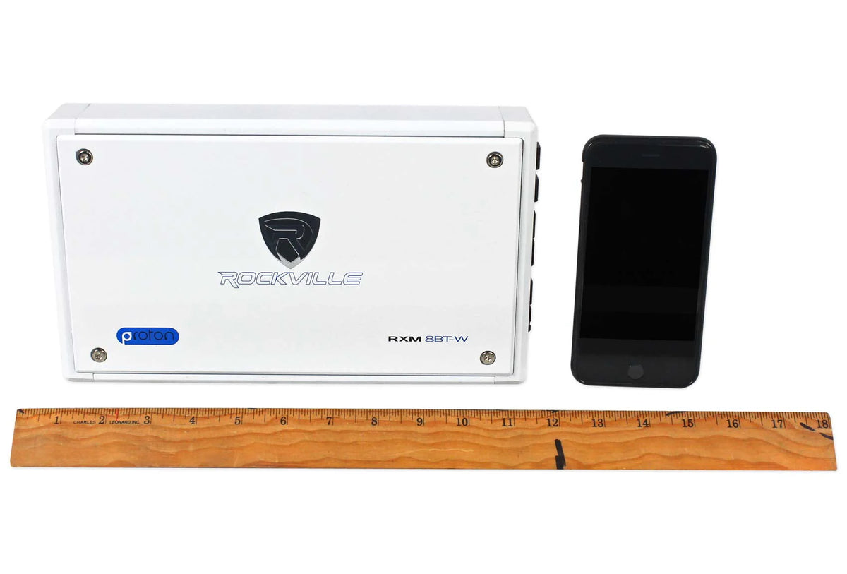 8 Channel 1500 Watt Marine Amplifier with Bluetooth W15875