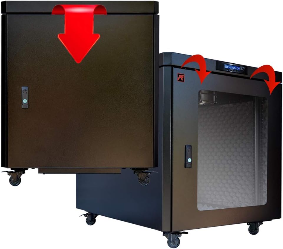 12U 35 inch Depth Soundproof Server Rack Cabinet Q27314