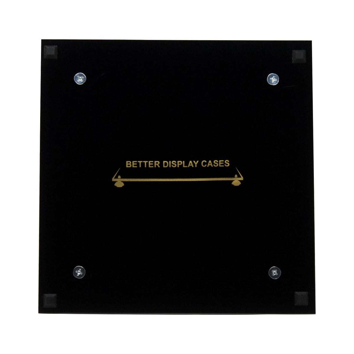 Clear Acrylic Bowling Ball Display Case with Silver Risers D6997
