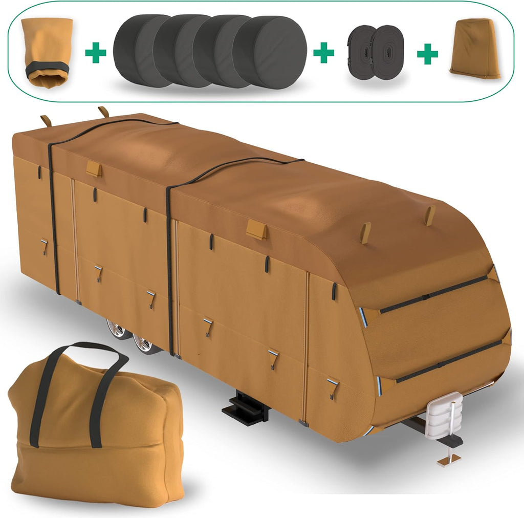 22'-24' RV Trailer Covers with Storage Bag D866
