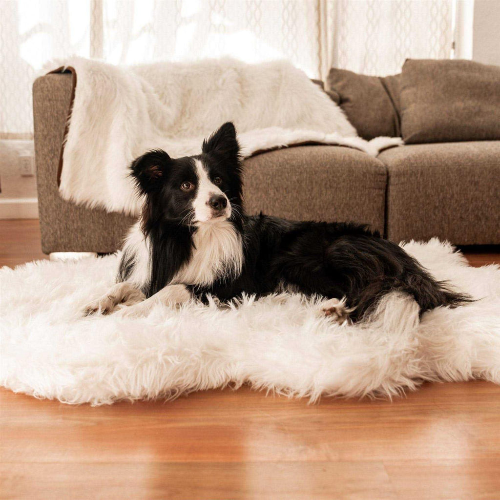 Faux Fur Orthopedic Dog Bed J3777
