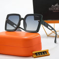 Fashion Big H Hollow Temple Polarized Sunglasses G2049