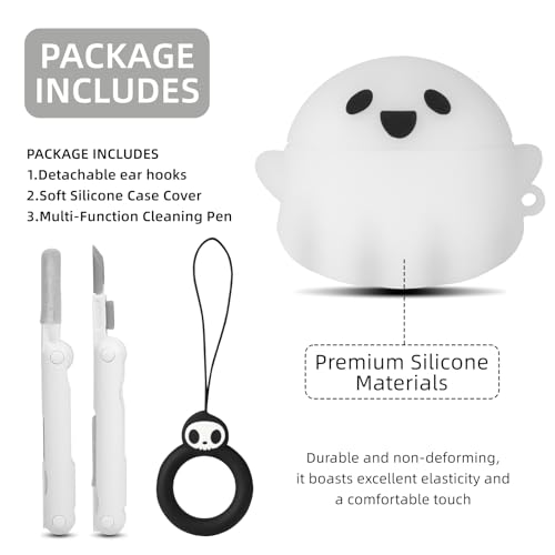 Glow in The Dark Soft Silicone Case Cover for AirPods 4 E718