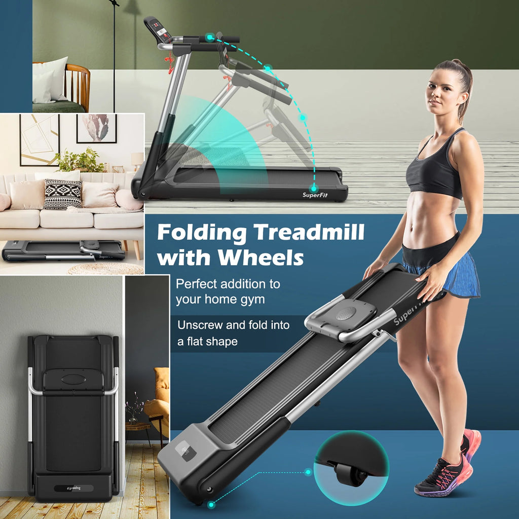 2.25HP Folding LED Treadmill R706