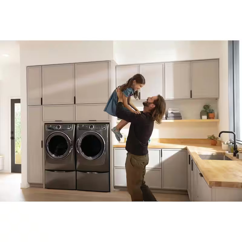 4.5 cu. ft. Stackable Front Load Washer in Titanium B4581