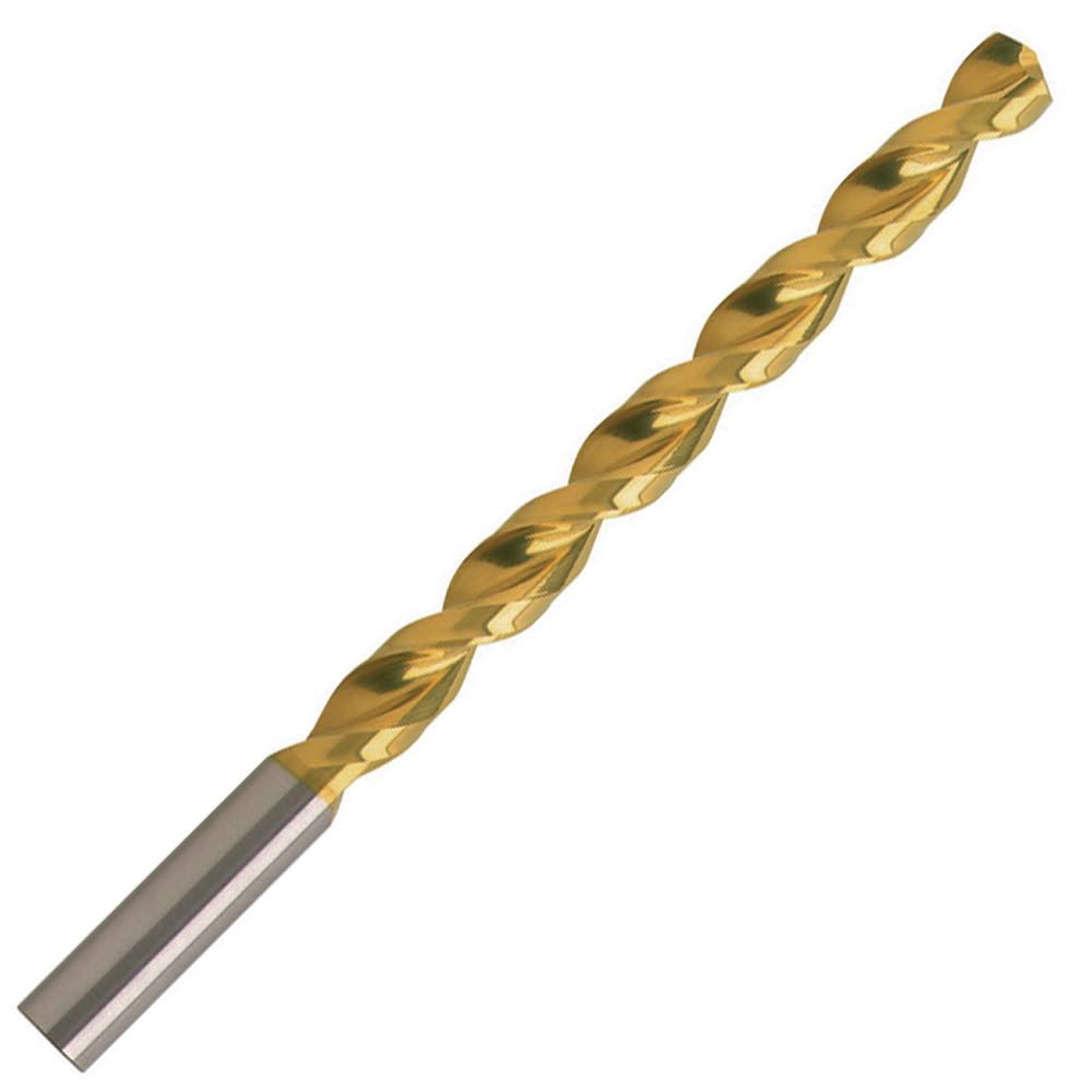 7mm Carbide 130° Point Tin Coated Jobber Length Drill P153